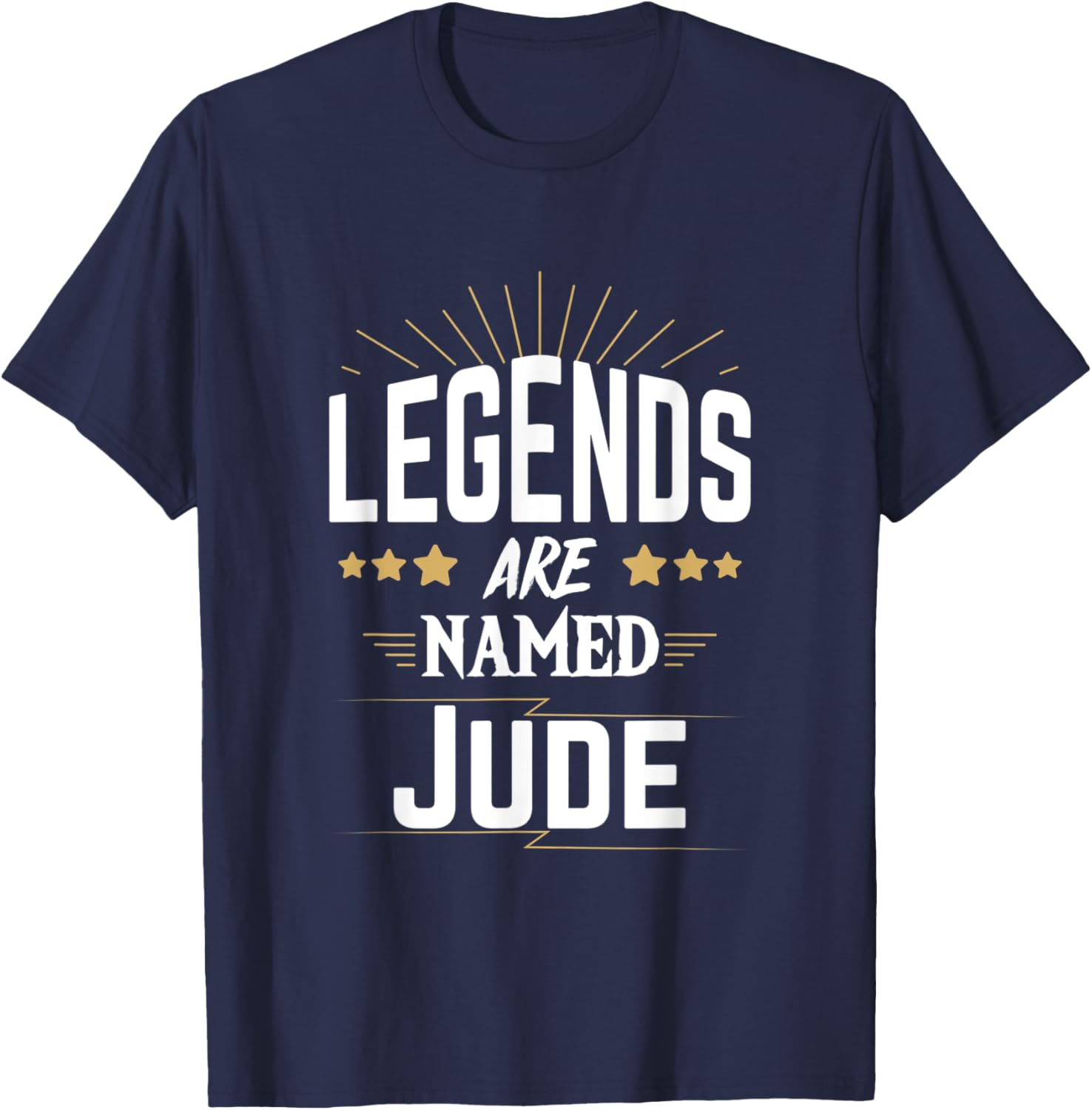 Legends Are Named Jude T-Shirt - T-Shirt | Navy
