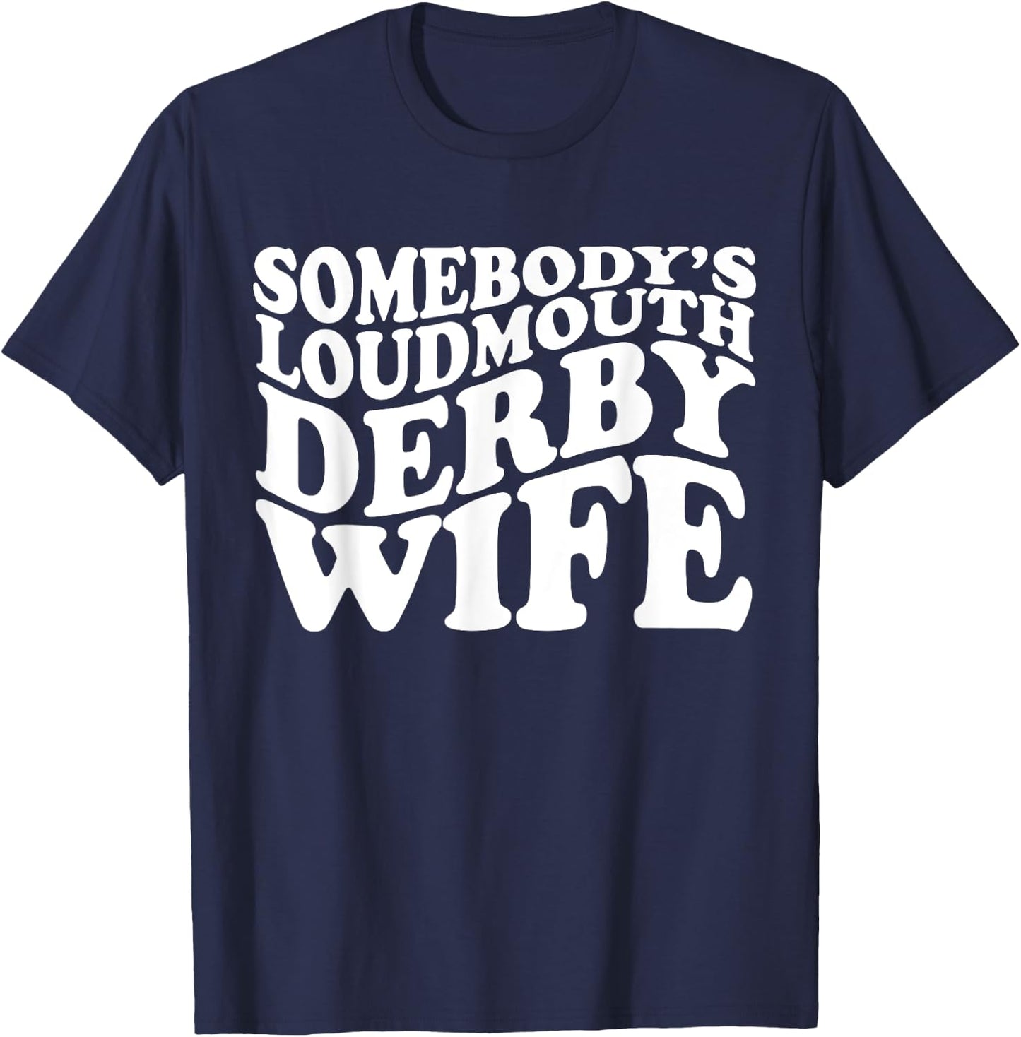 Vintage Demo Derby Life Retro Demolition Derby Women's Black T-Shirt - T-Shirt | Navy