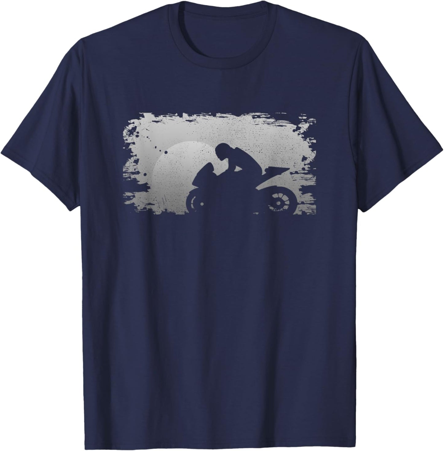 Motorcycle Apparel - Motorcycle T-Shirt - T-Shirt | Navy