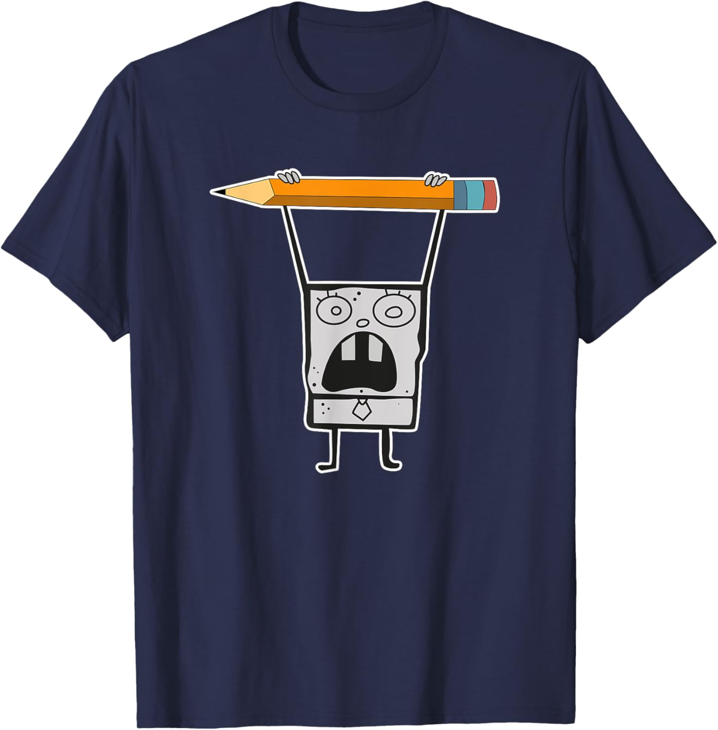 Mademark x SpongeBob SquarePants - DoodleBob is the Greatest! T-Shirt - T-Shirt | Navy
