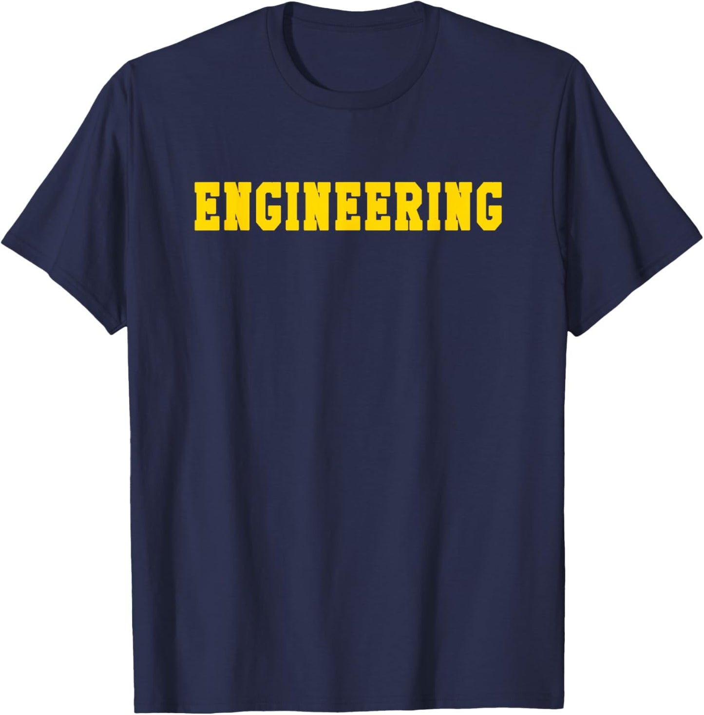 State of Michigan Engineering U M Ann Arbor MI AA Degree T-Shirt - T-Shirt | Navy