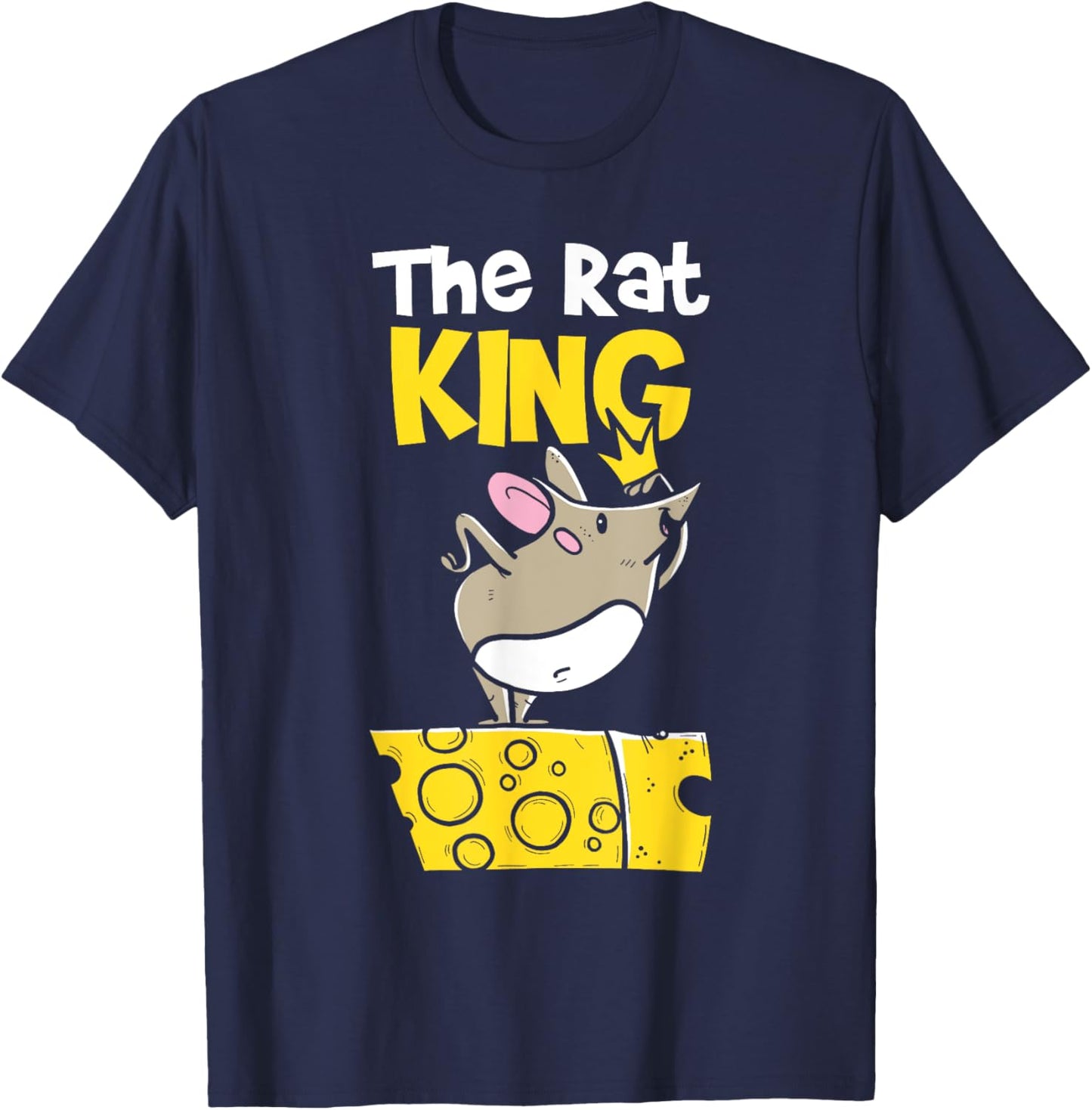 The Rat King - Animal Lover Rat Owner T-Shirt - T-Shirt | Navy