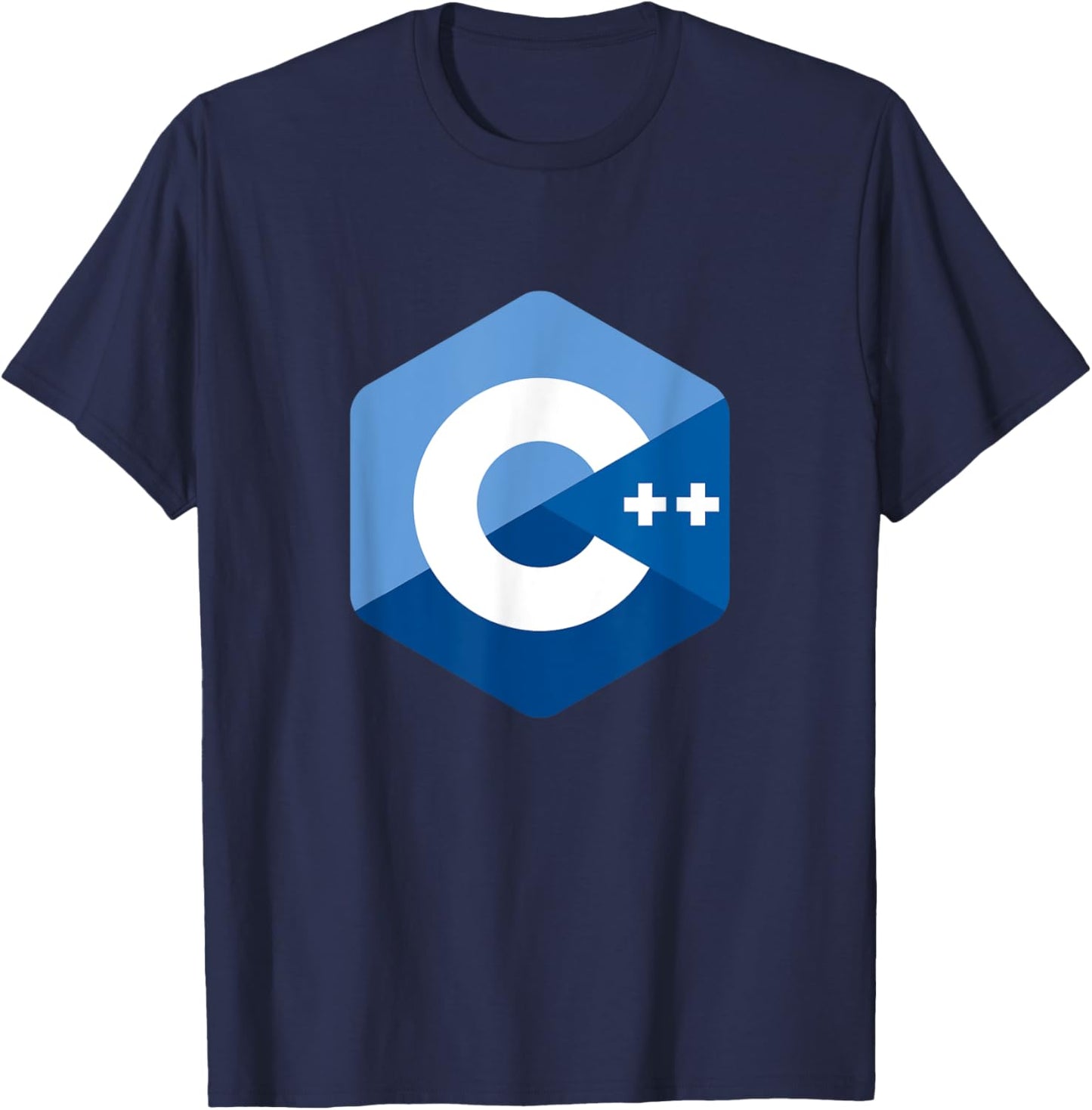 C++ Programmers Logo - C Plus Plus Software Engineer Coder T-Shirt - T-Shirt | Navy