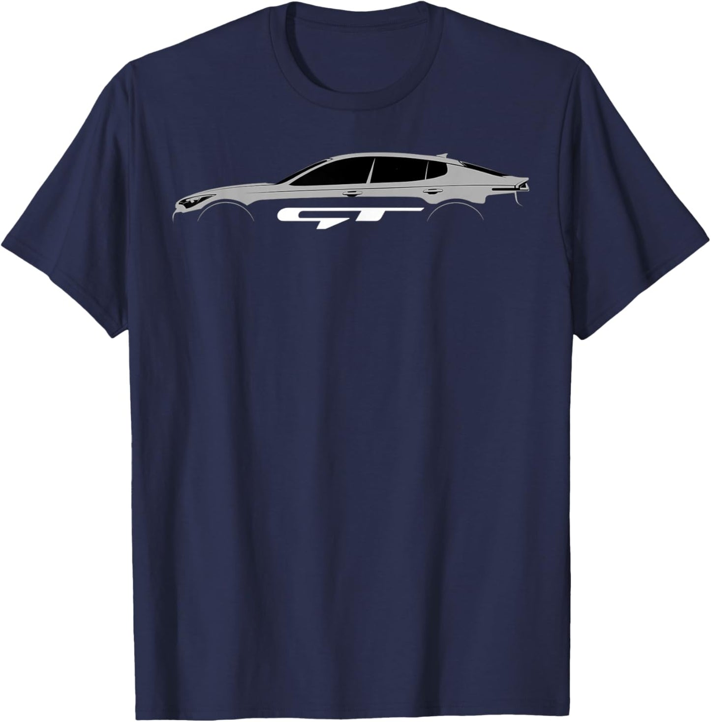Stinger GT KDM Ceramic Silver Silhouette T-Shirt - T-Shirt | Navy