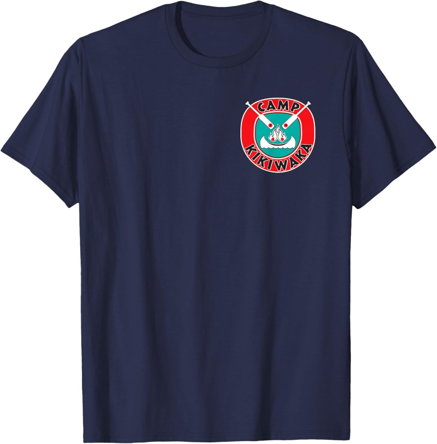 Disney Channel Bunk'd Camp Kikiwaka Small Print T-Shirt - T-Shirt | Navy