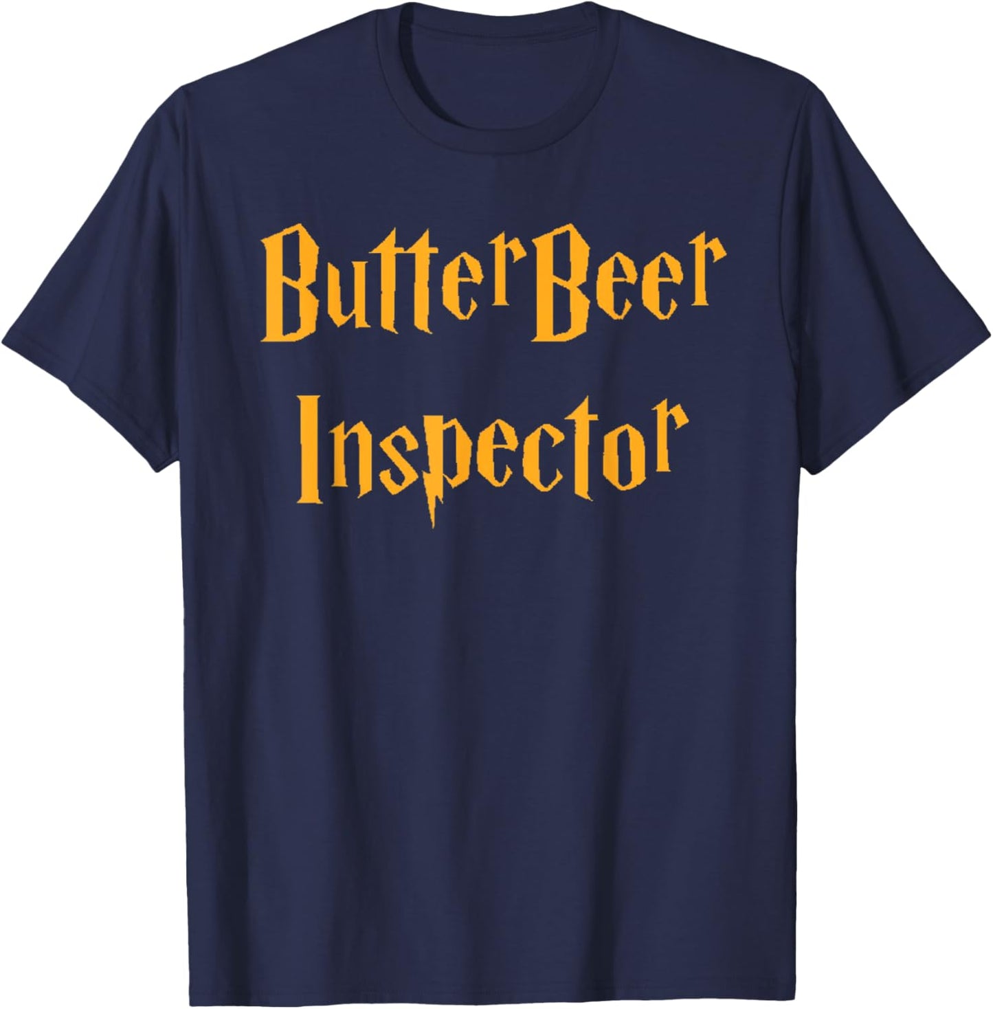 Butter Magic Beer Inspector Solar Opposites Funny Meme Gag T-Shirt - T-Shirt | Navy