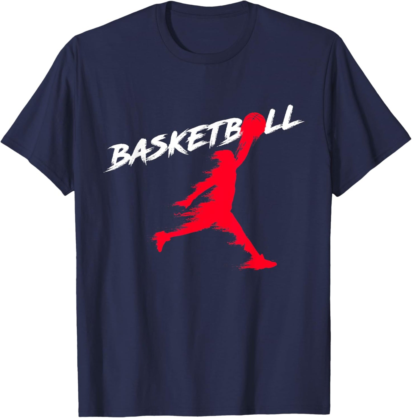 Basketball Player Team Coach Bball Hoop Ball Sports Dunk T-Shirt - T-Shirt | Navy