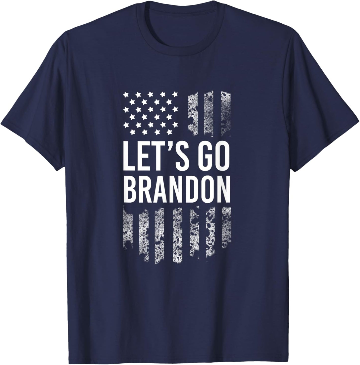 Let's Go Brandon T-Shirt - T-Shirt | Navy