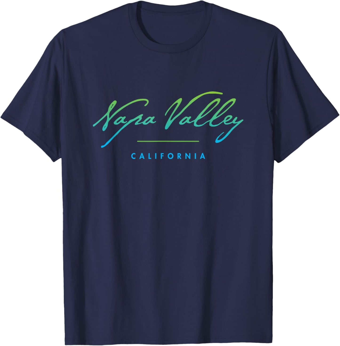Napa Valley California T-Shirt - T-Shirt | Navy