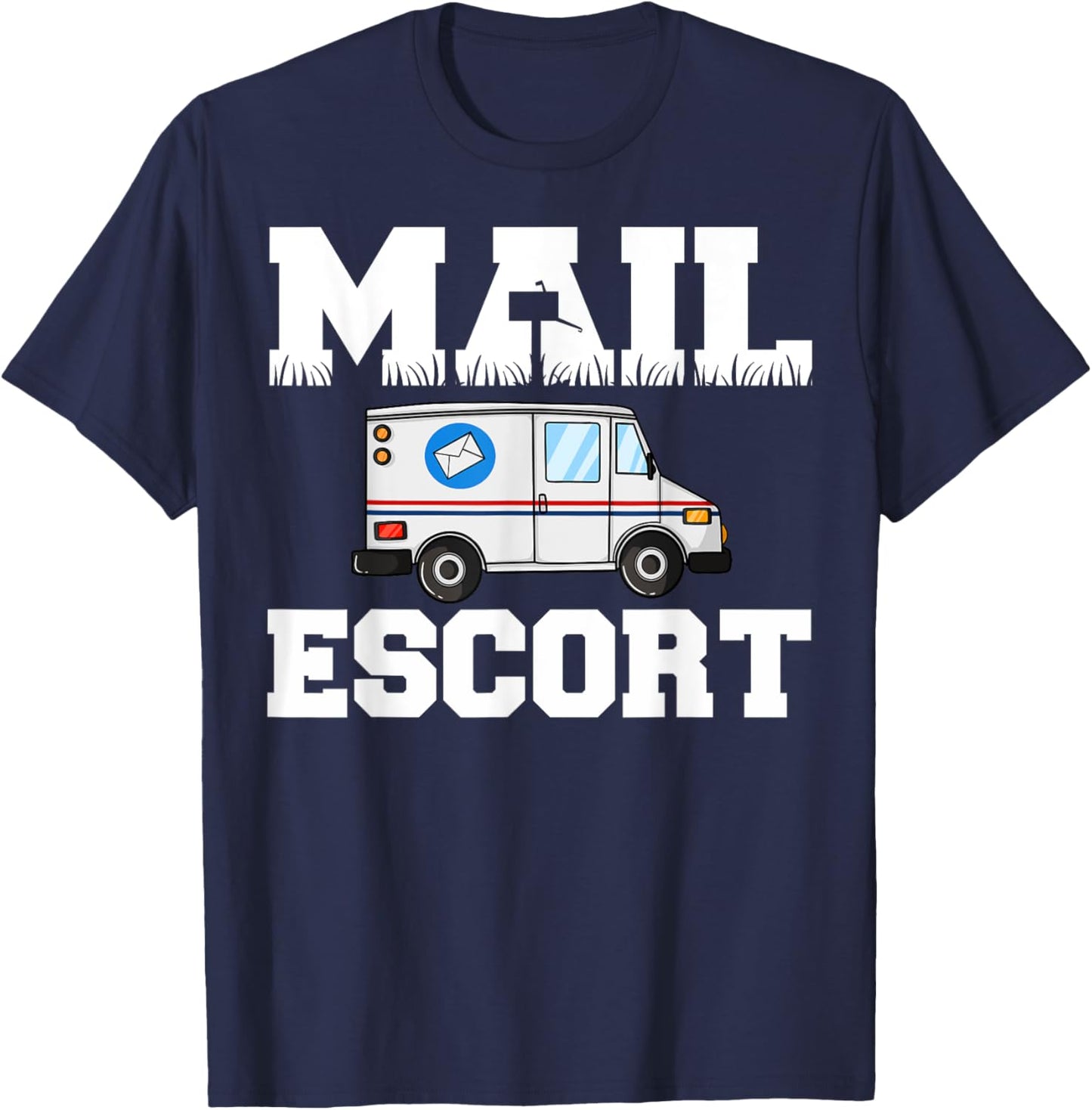Postal Service Mailman US Postman Worker T-Shirt - T-Shirt | Navy