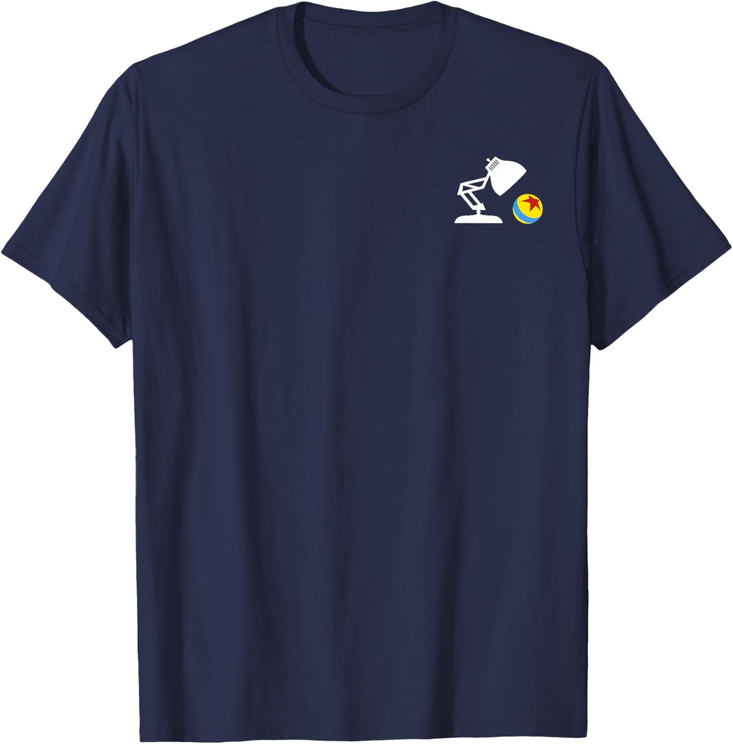 Disney Pixar Movie Release Dates Front & Back Vintage Logo T-Shirt - T-Shirt | Navy