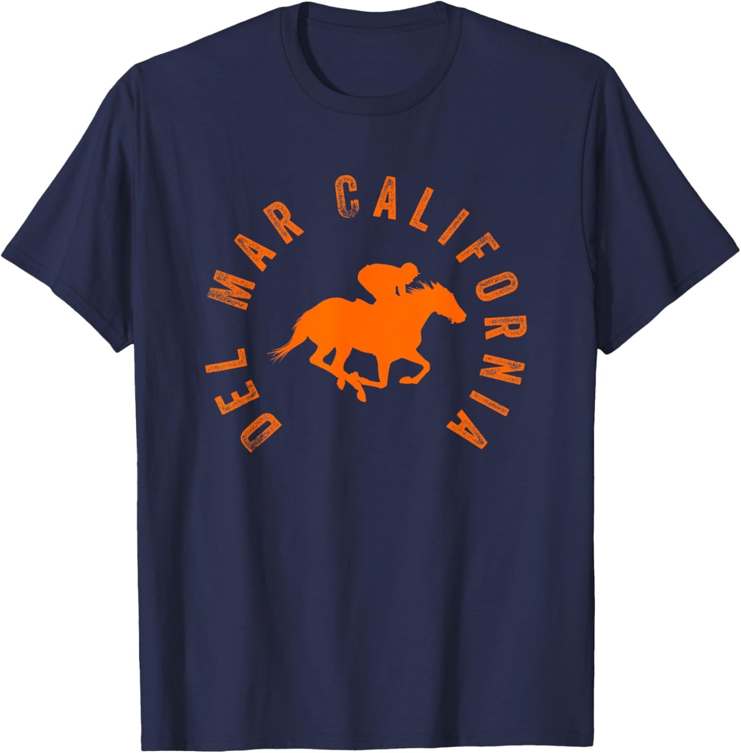Del Mar California Horse Racing T-Shirt - T-Shirt | Navy