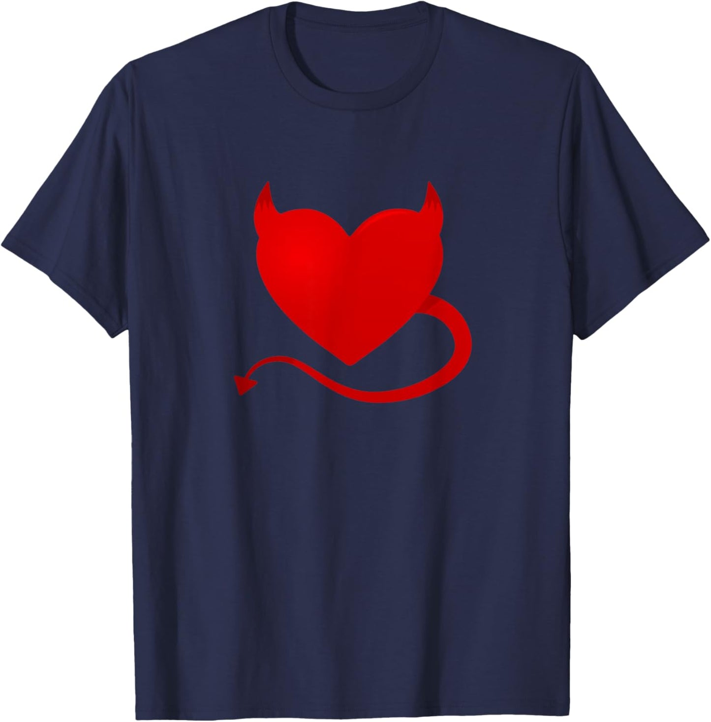 Devil Heart T-Shirt - T-Shirt | Navy