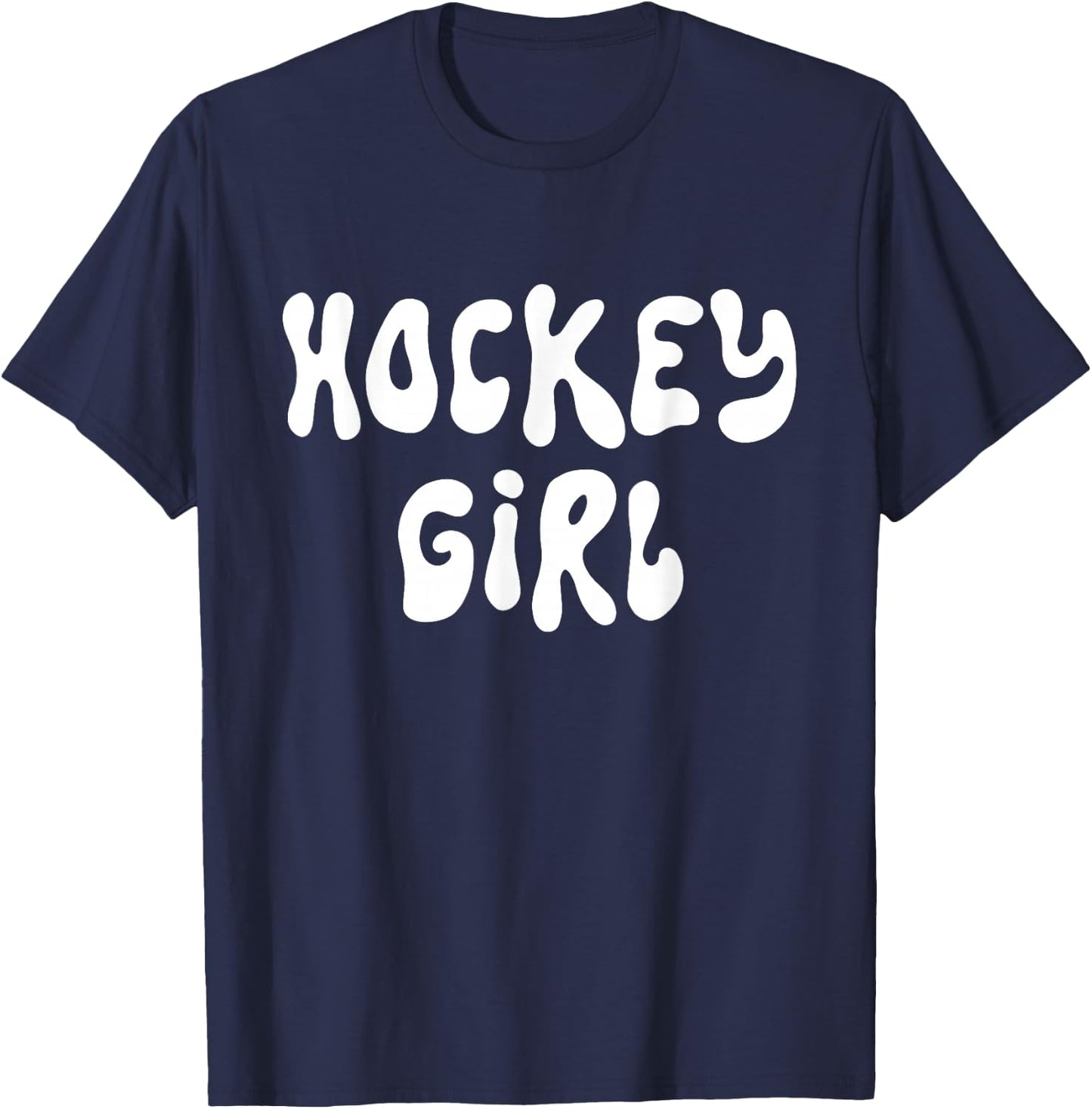 Hockey Girl T-Shirt - T-Shirt | Navy