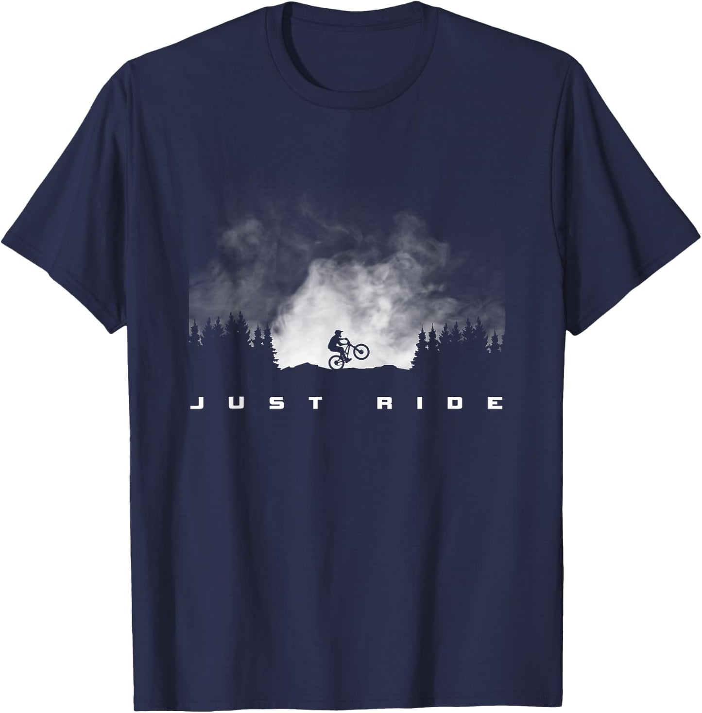 MTB Mountain Bike T-Shirt - T-Shirt | Navy