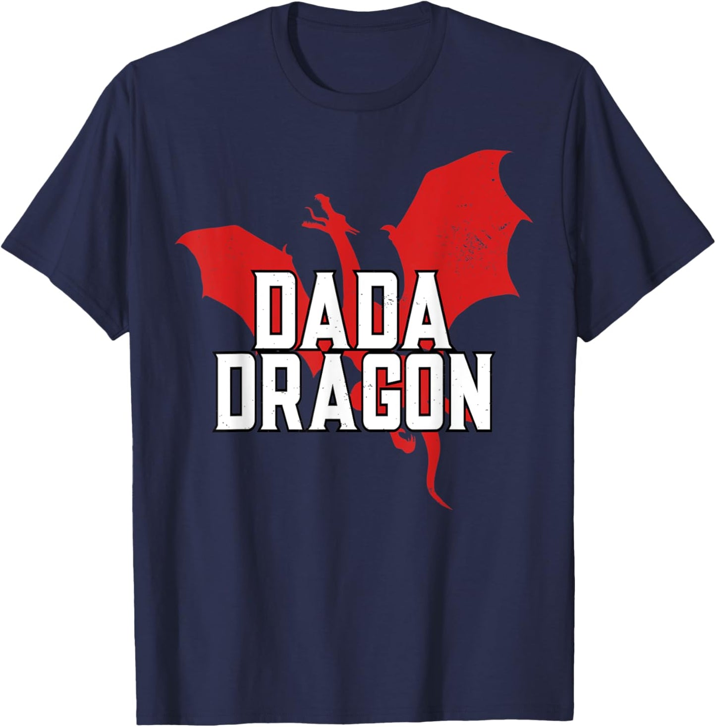 Dada Dragon Lover Father's Day T-Shirt - T-Shirt | Navy