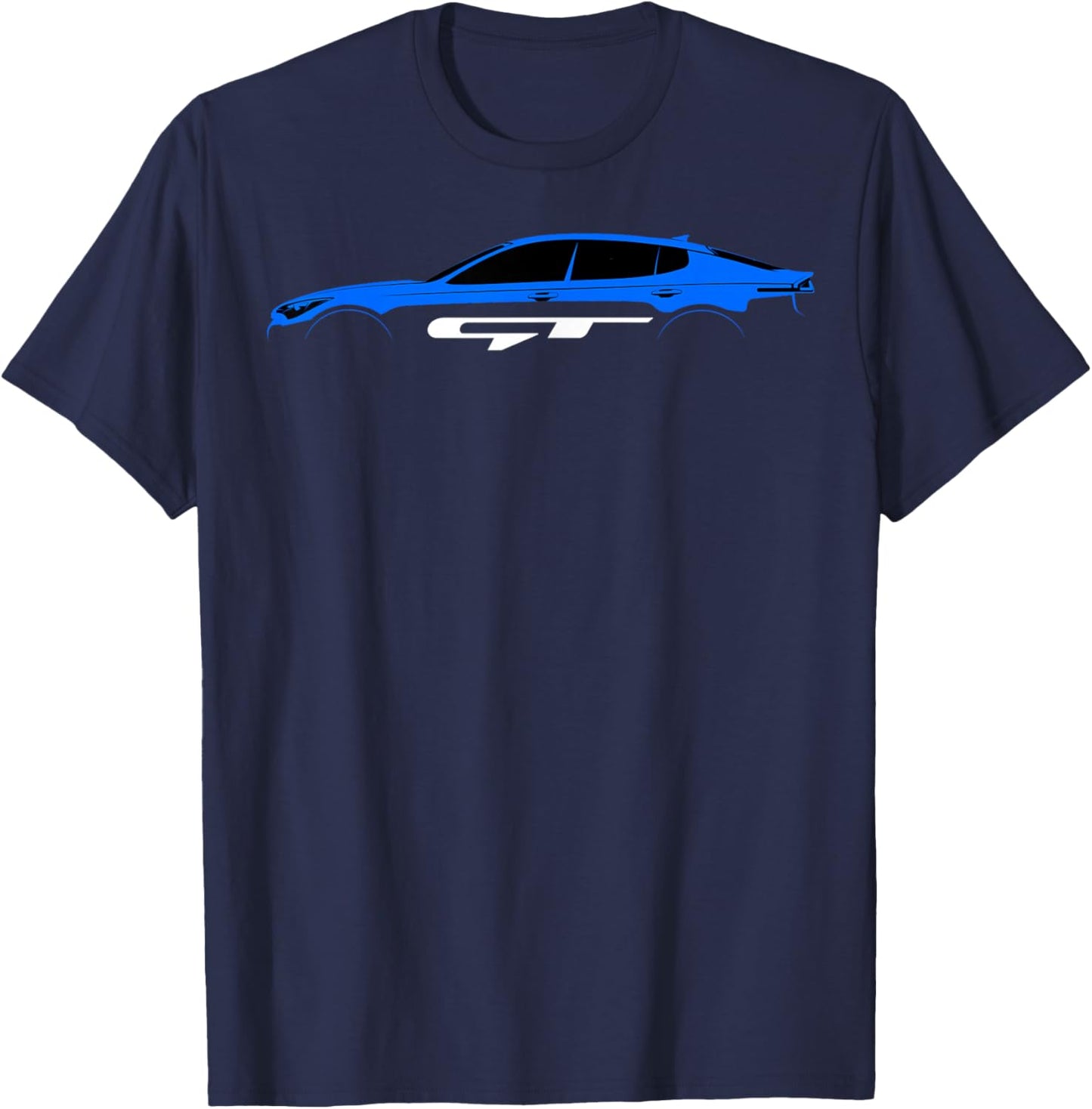 Stinger GT KDM Blue Silhouette T-Shirt - T-Shirt | Navy