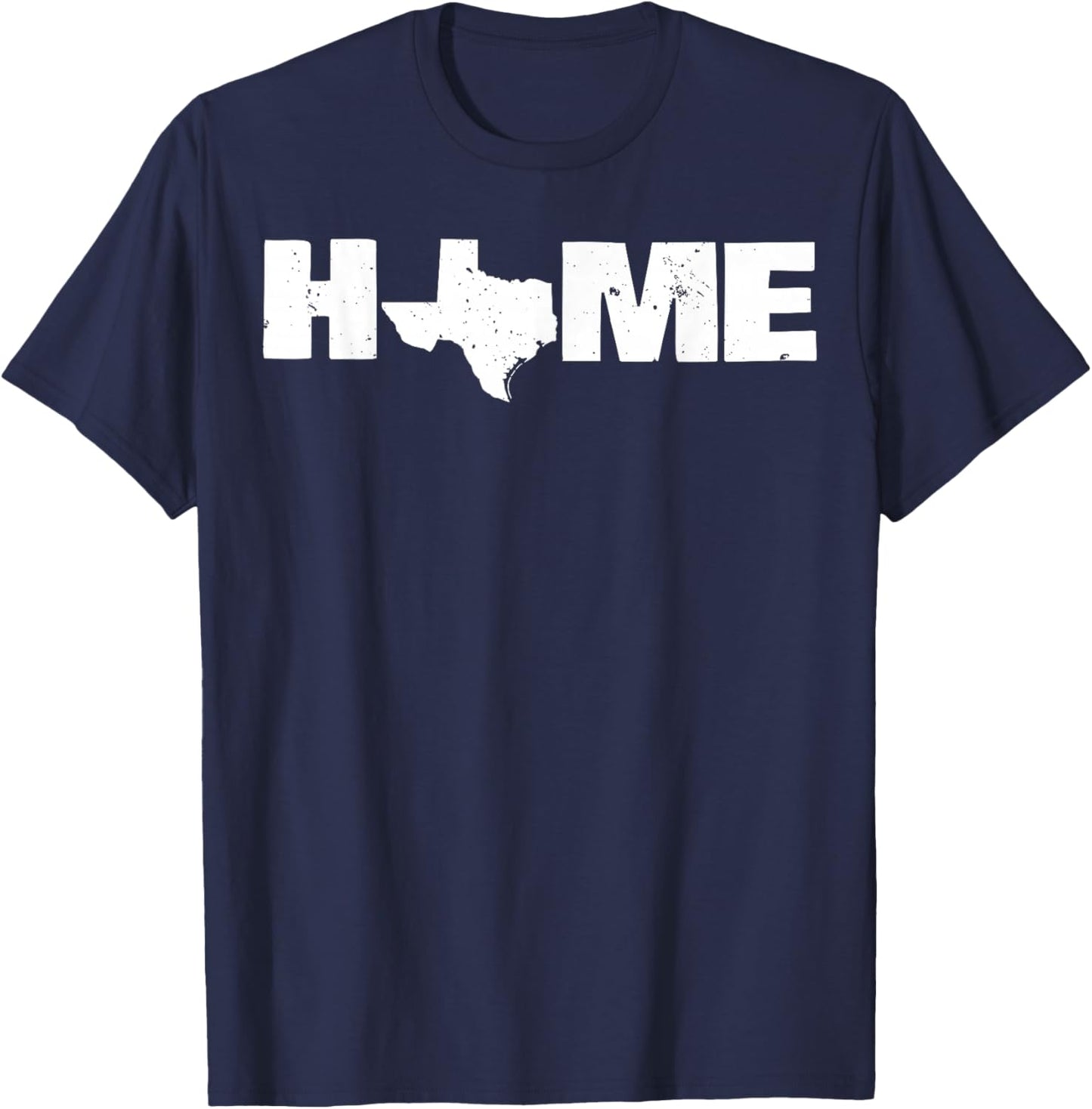 Texas Is Home Novelty Texas Home T-Shirt - T-Shirt | Navy