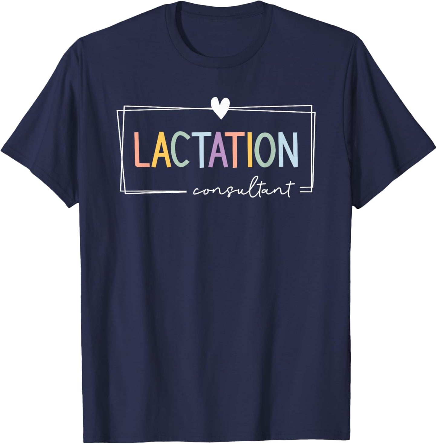 IBCLC Lactation Consultant Expert Breastfeeding , Black T-Shirt - T-Shirt | Navy