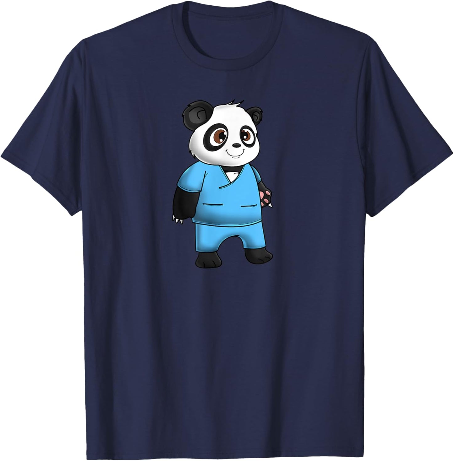 Panda Bear Scrub Suit Boy Gift Love Awesome Funny T-Shirt - T-Shirt | Navy