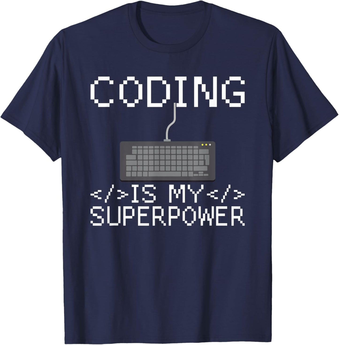 Programmer Coder Computer Nerd Coding Programming T-Shirt - T-Shirt | Navy
