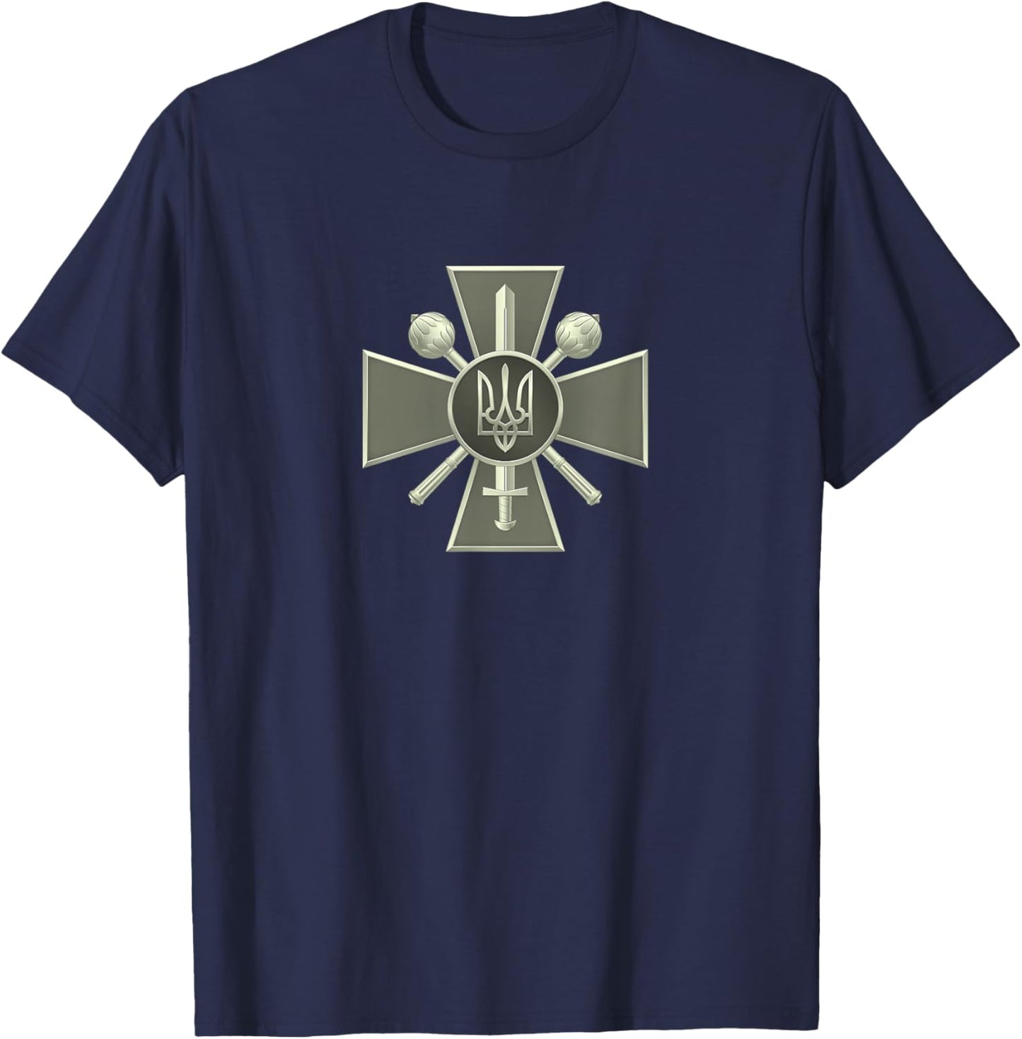 Zelenskyy Ukraine Army Shirt Ukraine Military Ukraine T-Shirt - T-Shirt | Navy