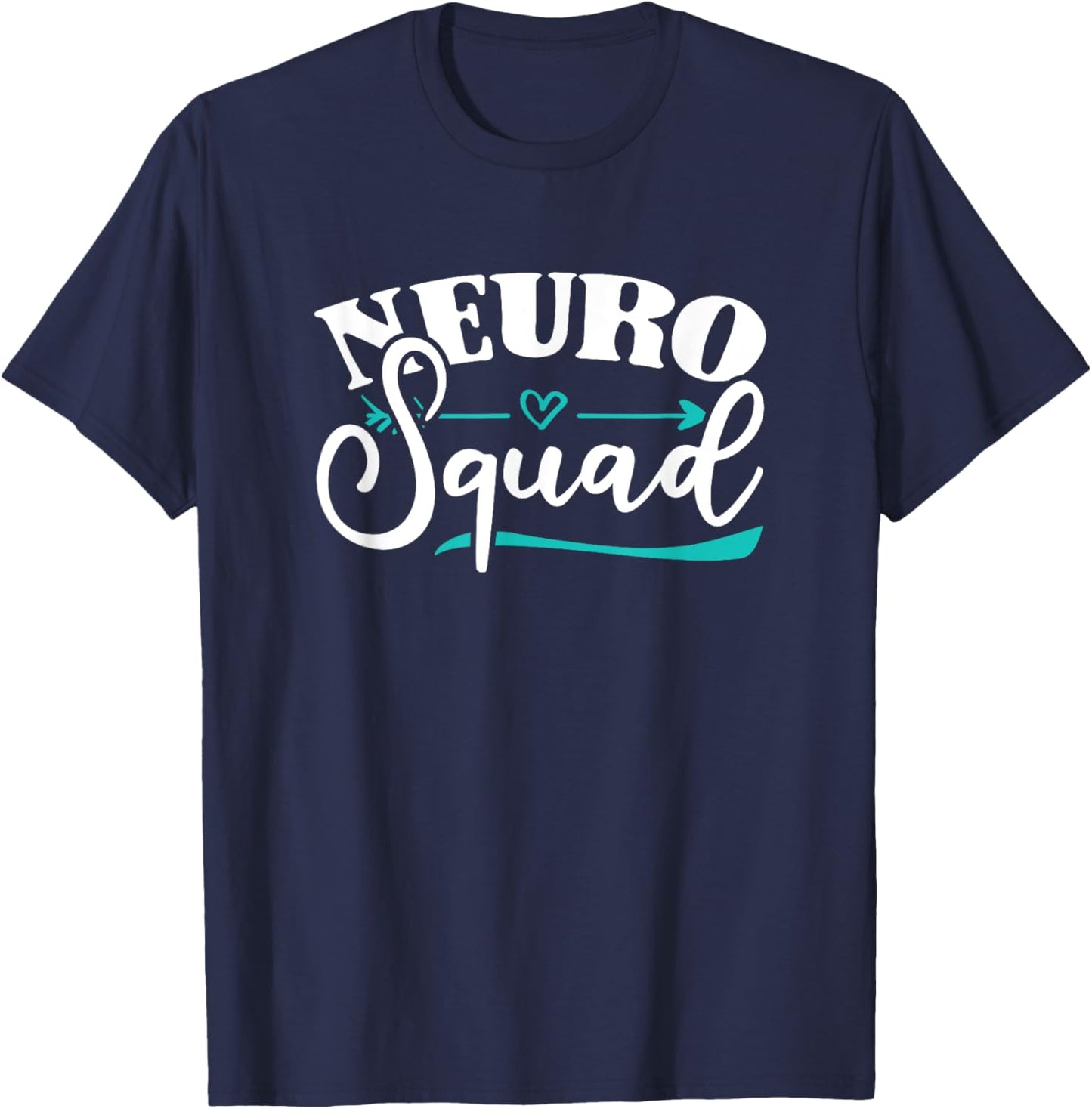 Neuro Squad Neurology Nurse Neuroscience T-Shirt - T-Shirt | Navy