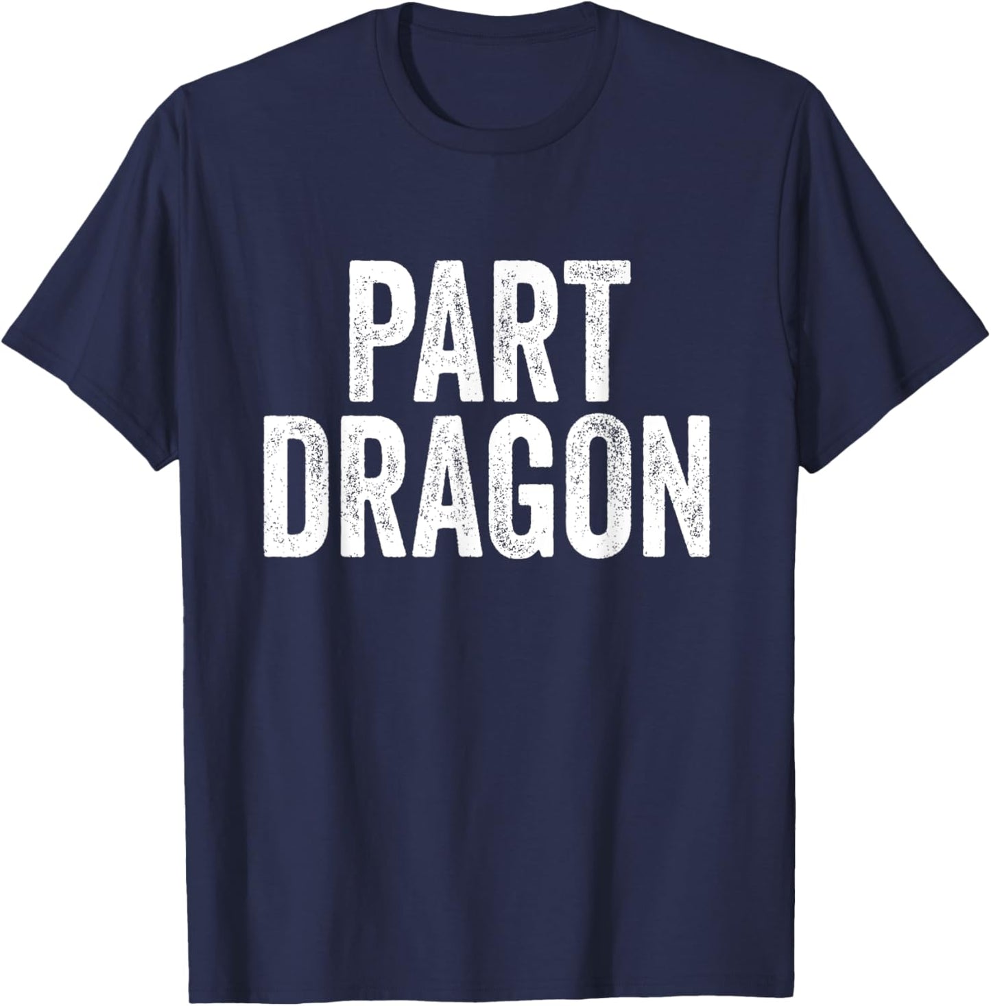 Part Dragon Dragonkin Otherkin Funny Dragon Kin T-Shirt - T-Shirt | Navy