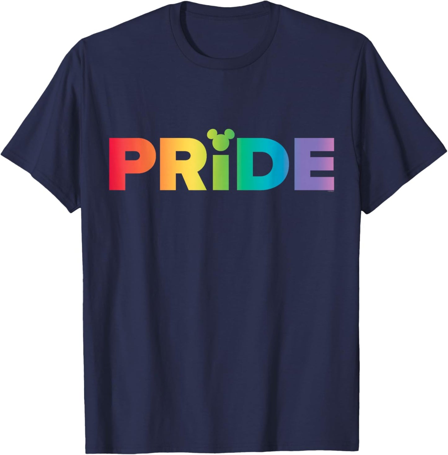 Disney Mickey Mouse Pride T-Shirt - T-Shirt | Navy