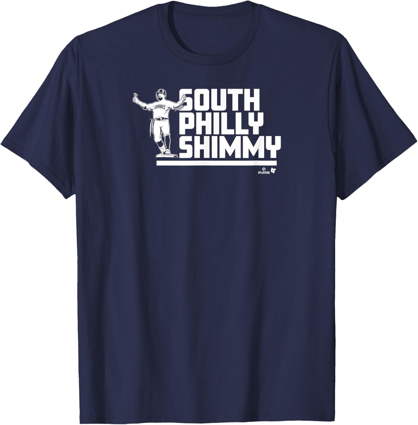 South Philly Shimmy - Philadelphia Baseball T-Shirt - T-Shirt | Navy