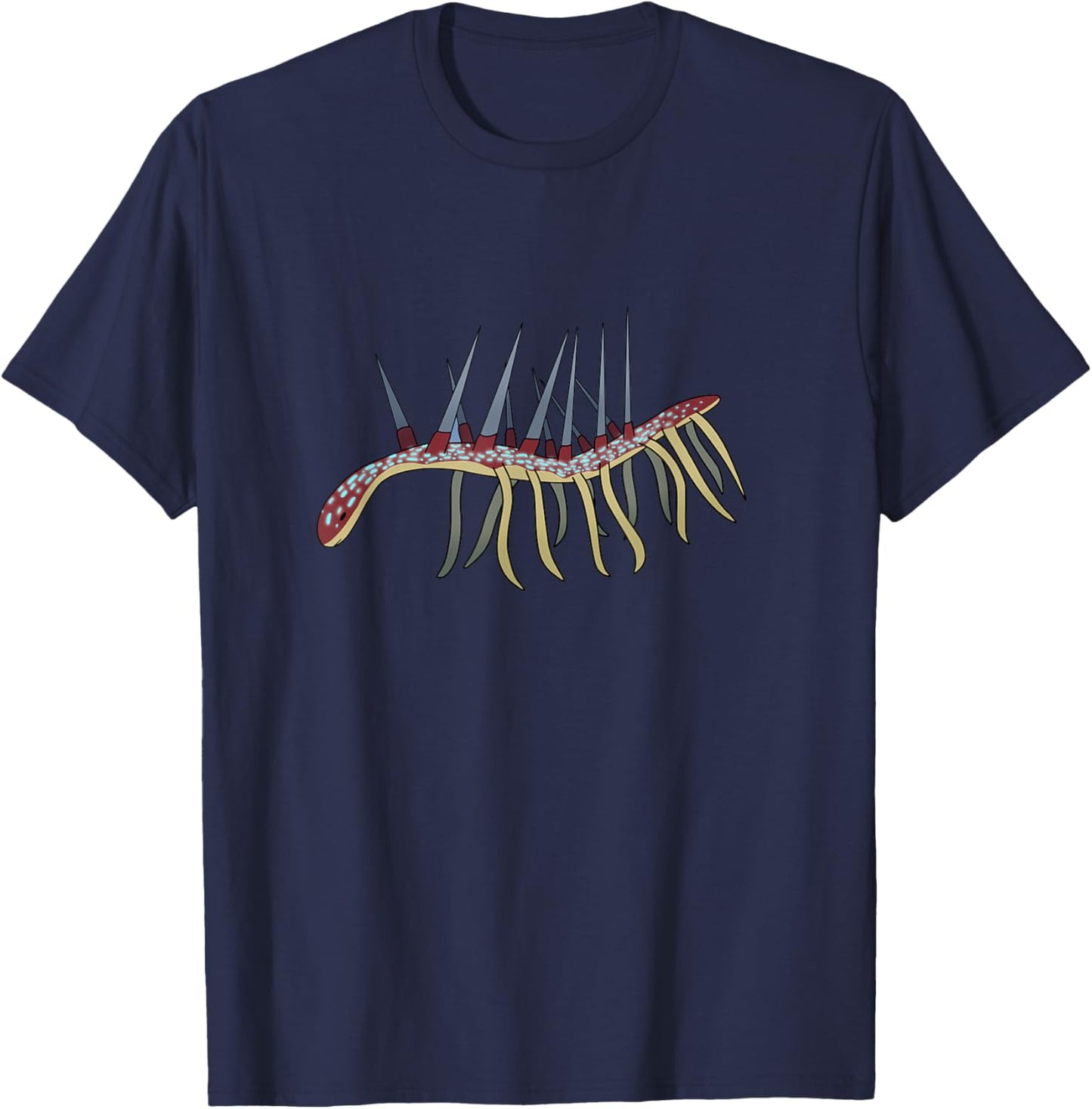 Hallucigenia T-Shirt - T-Shirt | Navy