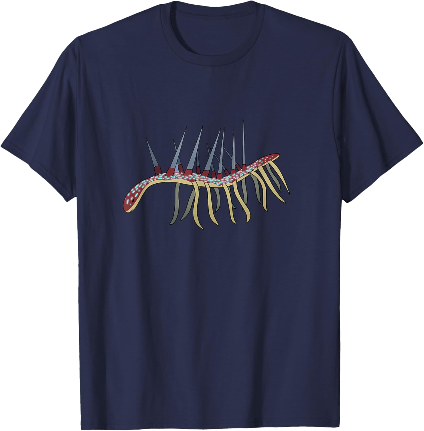 Hallucigenia T-Shirt - T-Shirt | Navy