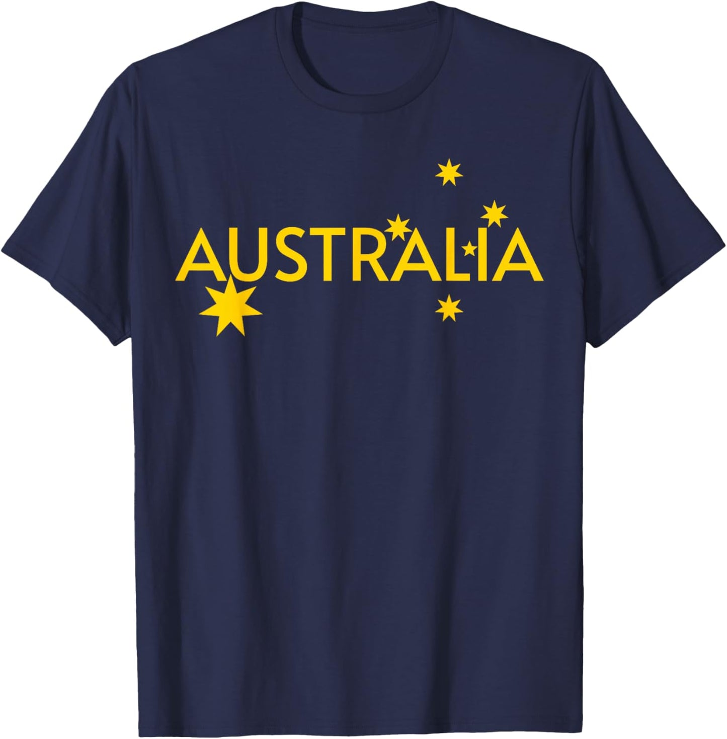 Australia Flag Jersey T-Shirt - T-Shirt | Navy
