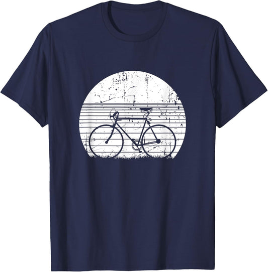 Cycling Racing Bike Cyclist T-Shirt - T-Shirt | Navy