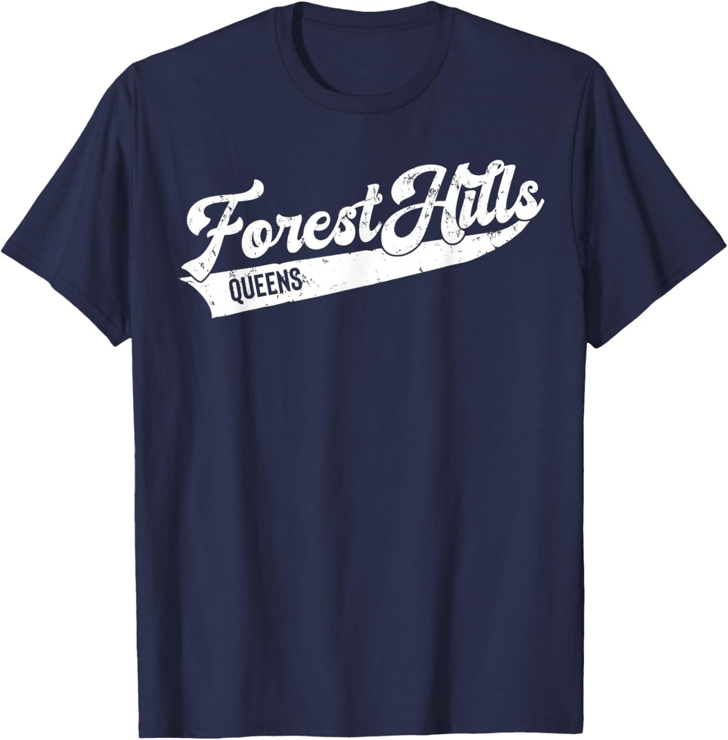 Forest Hills Queens T-Shirt - T-Shirt | Navy