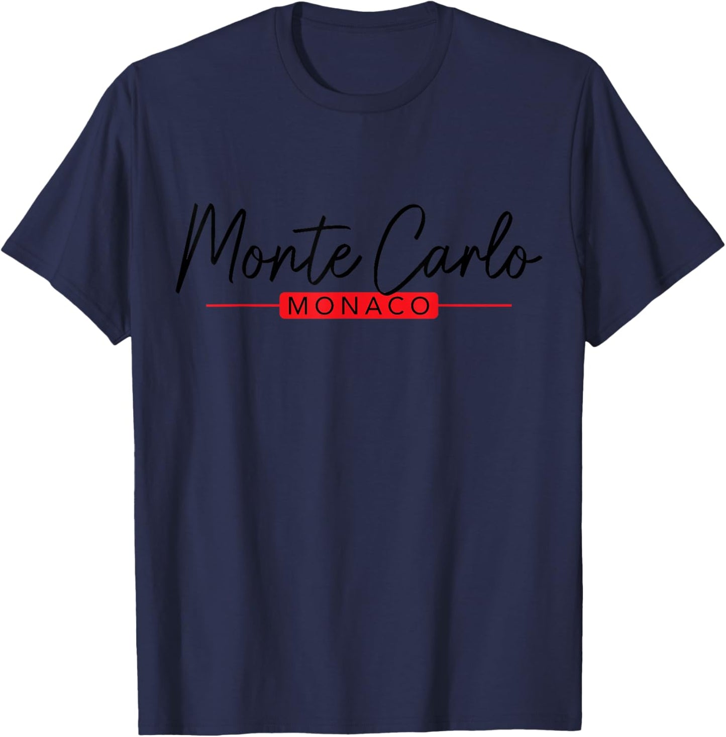Monte Carlo Monaco T-Shirt - T-Shirt | Navy