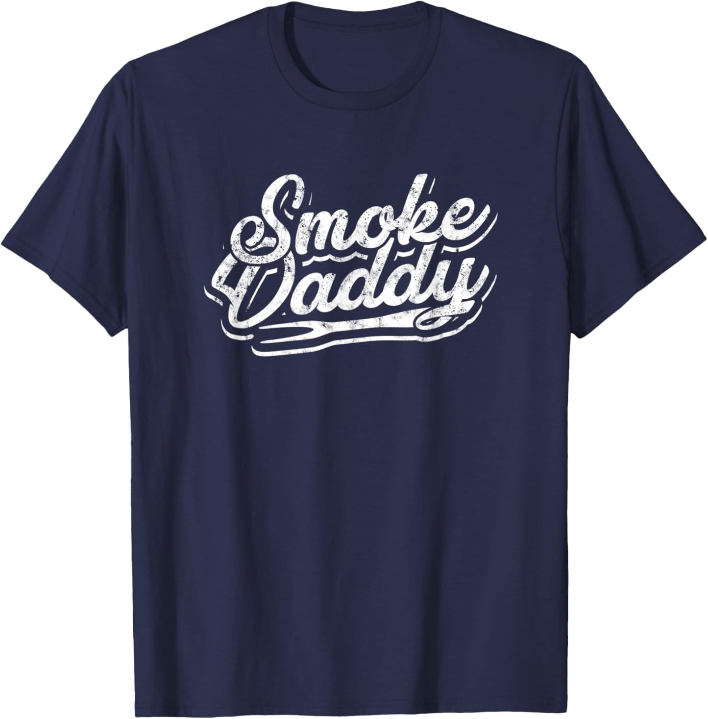 Smoke daddy - Pork and barbecue smoke T-Shirt - T-Shirt | Navy