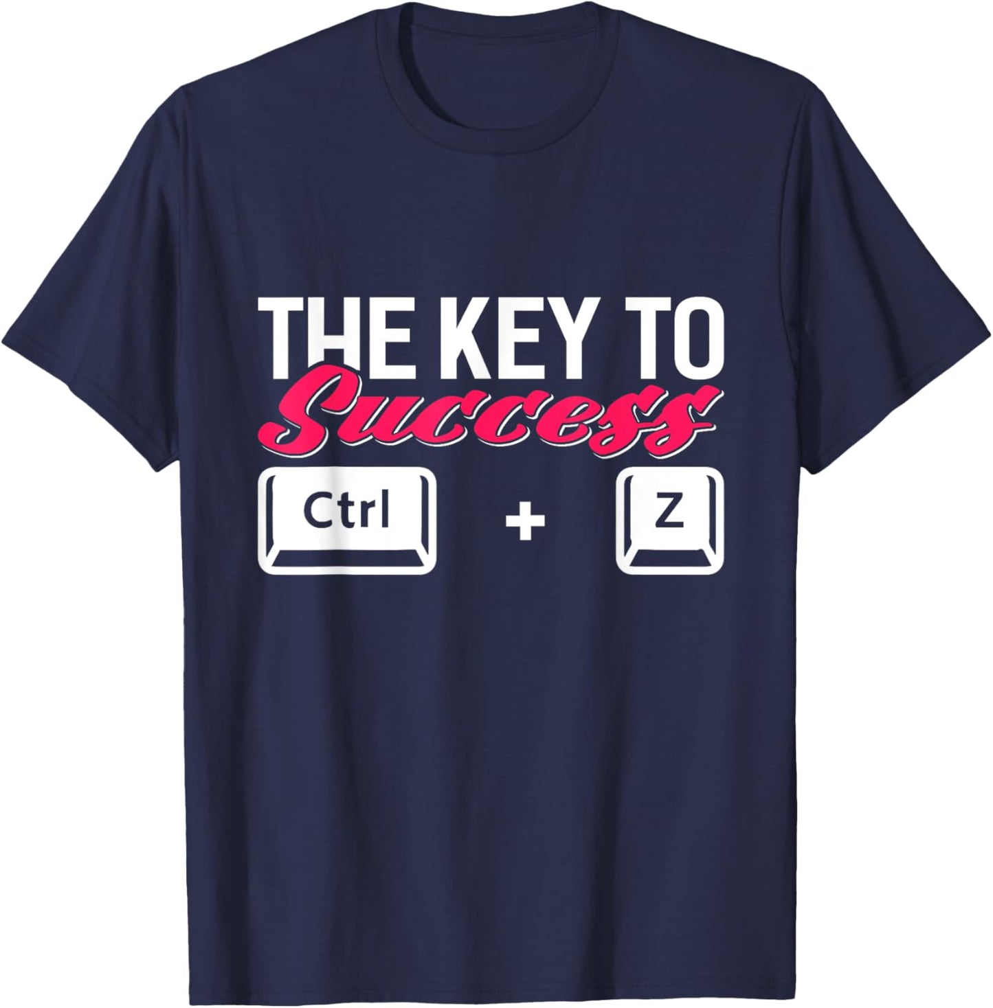 Control Z Funny Programming Computer T-Shirt - T-Shirt | Navy