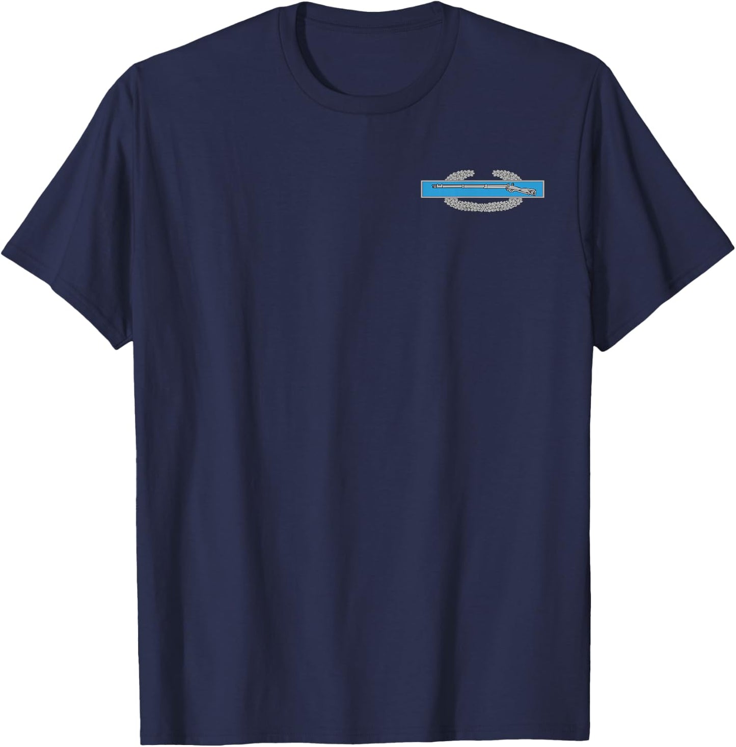 US Army CIB - Combat Infantryman Badge 11 Bravo 11B Veterans T-Shirt - T-Shirt | Navy