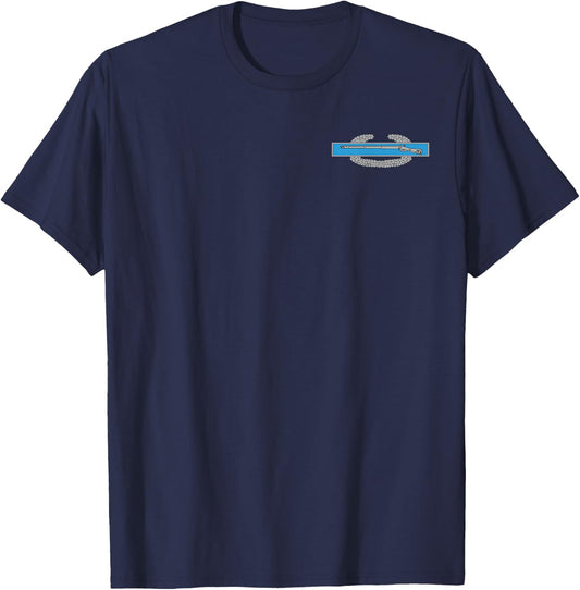 US Army CIB - Combat Infantryman Badge 11 Bravo 11B Veterans T-Shirt - T-Shirt | Navy