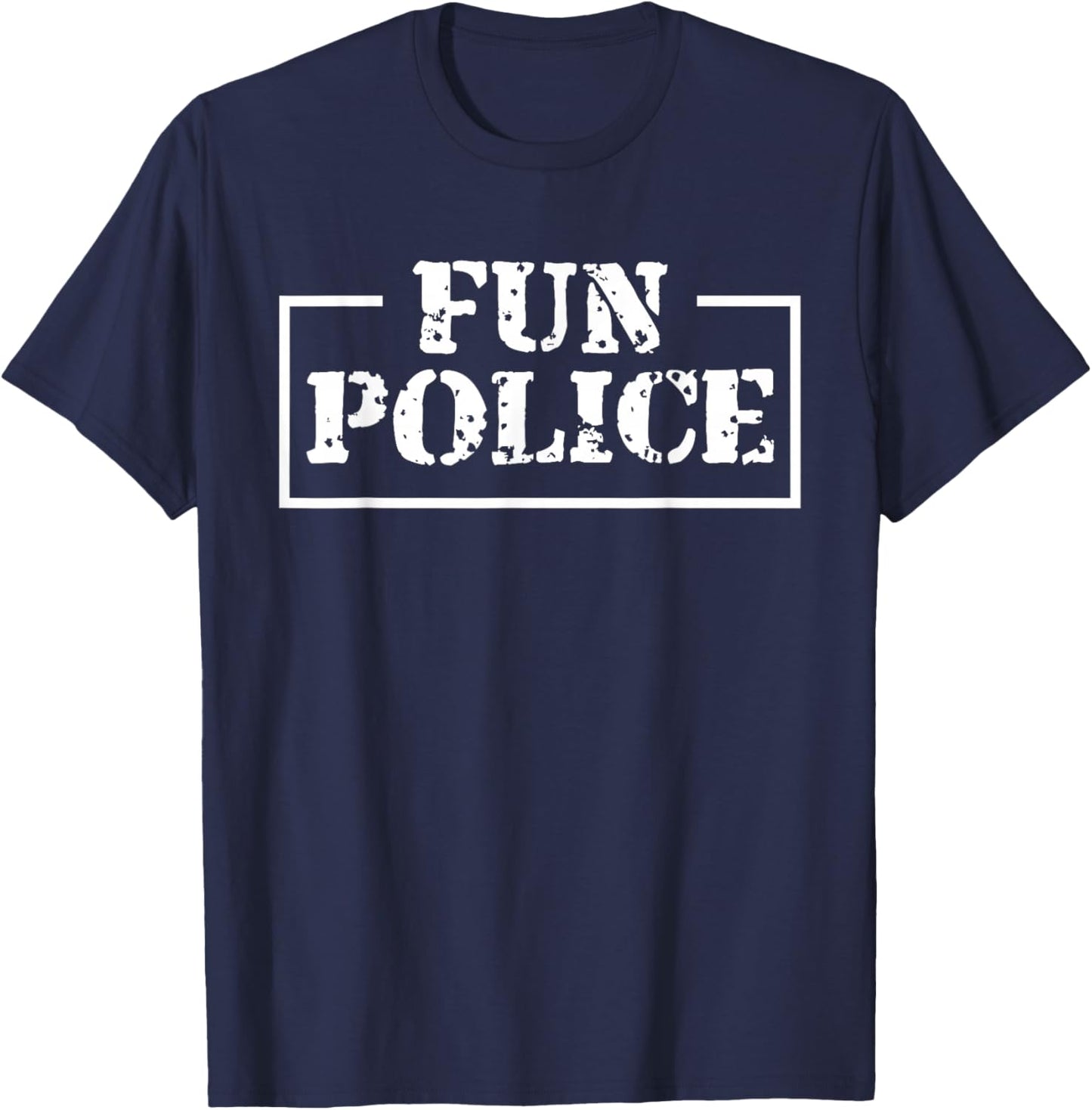 Dance Chaperone Fun Police For Dancing Sheriff State Cop T-Shirt - T-Shirt | Navy