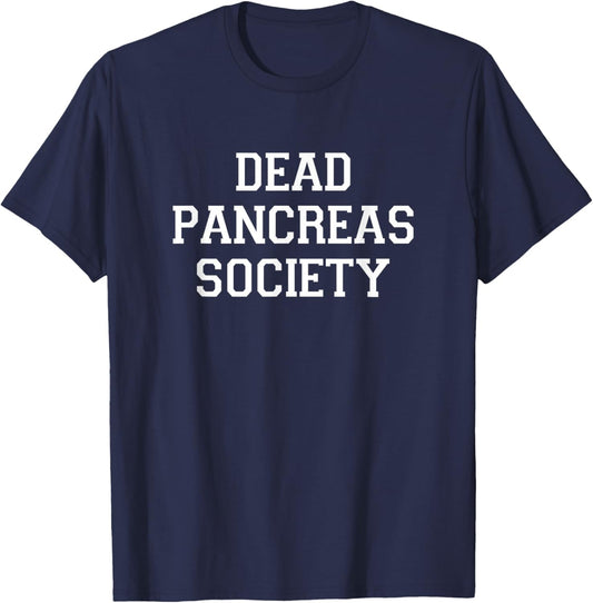 Dead Pancreas Society T-Shirt - T-Shirt | Navy