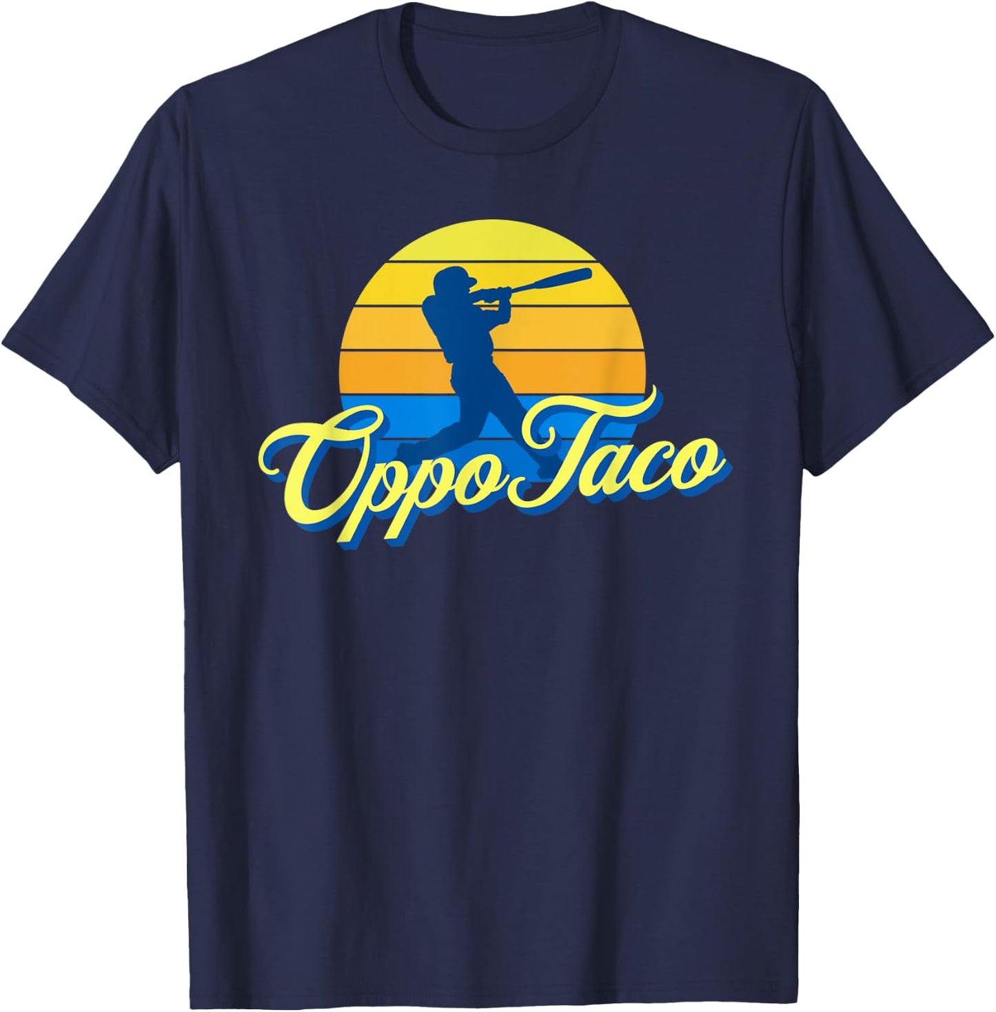 Oppo Taco Home Run Baseball T-Shirt - T-Shirt | Navy