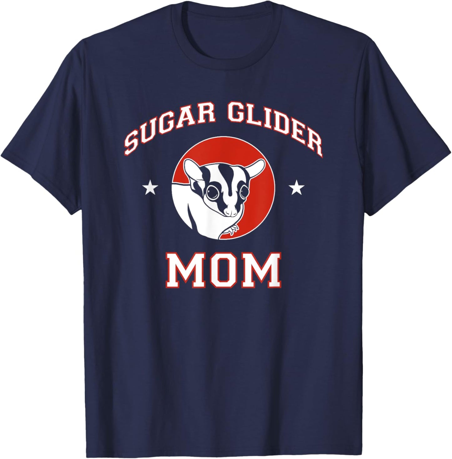 Sugar Glider Mom T-Shirt - T-Shirt | Navy