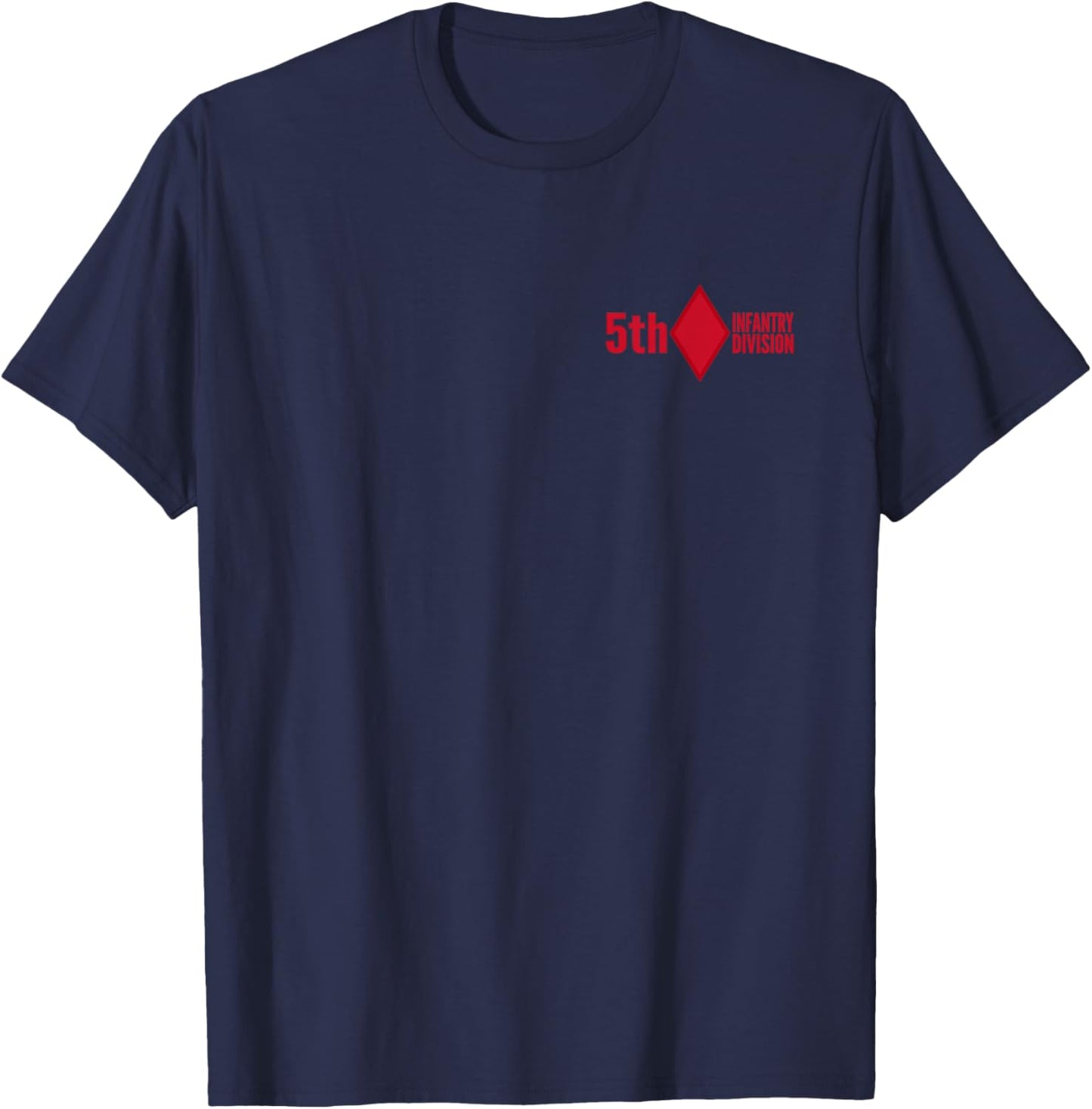 5th Infantry Division Army T-Shirt - T-Shirt | Navy