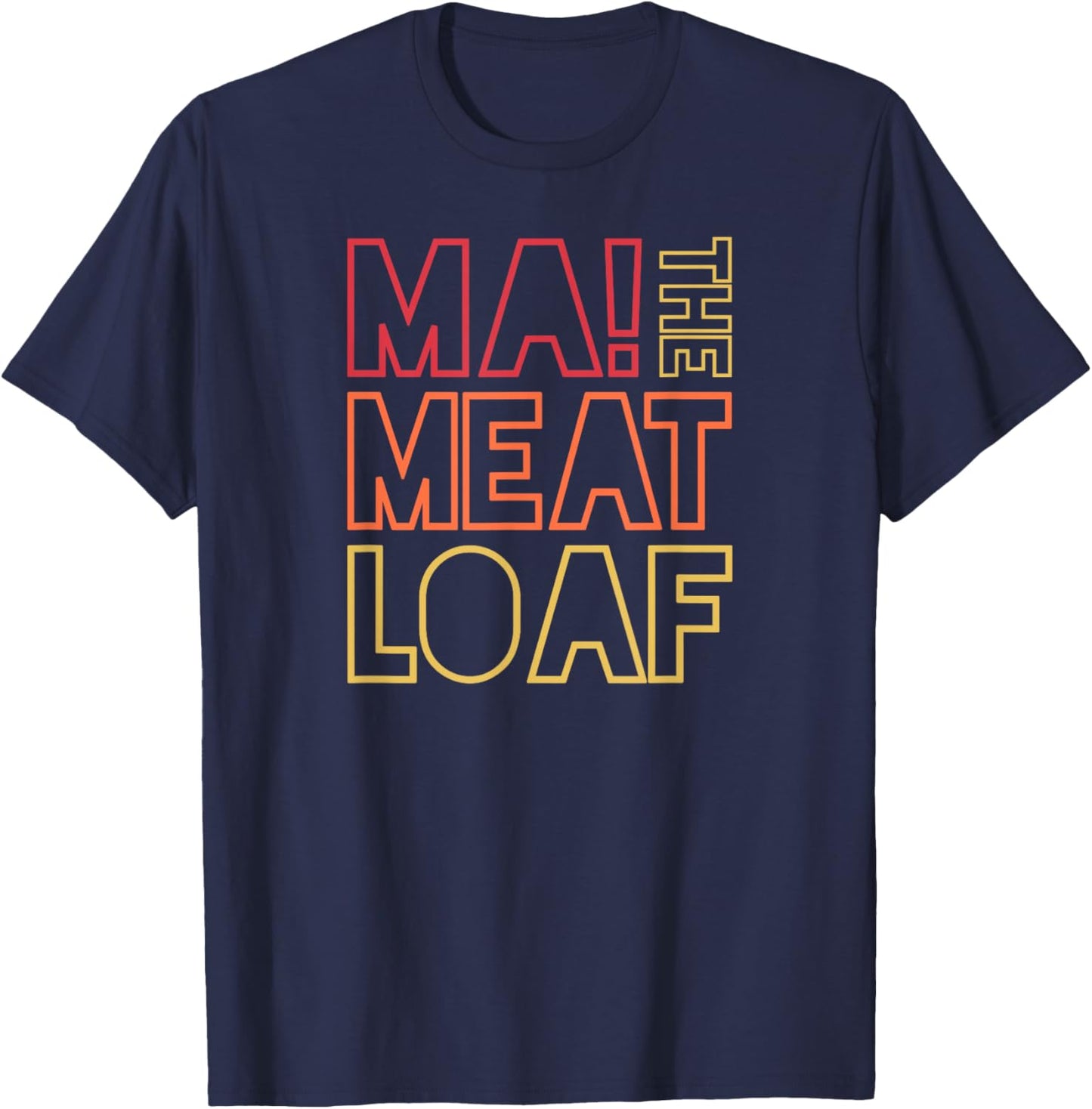 MA The Meatloaf T-Shirt - T-Shirt | Navy