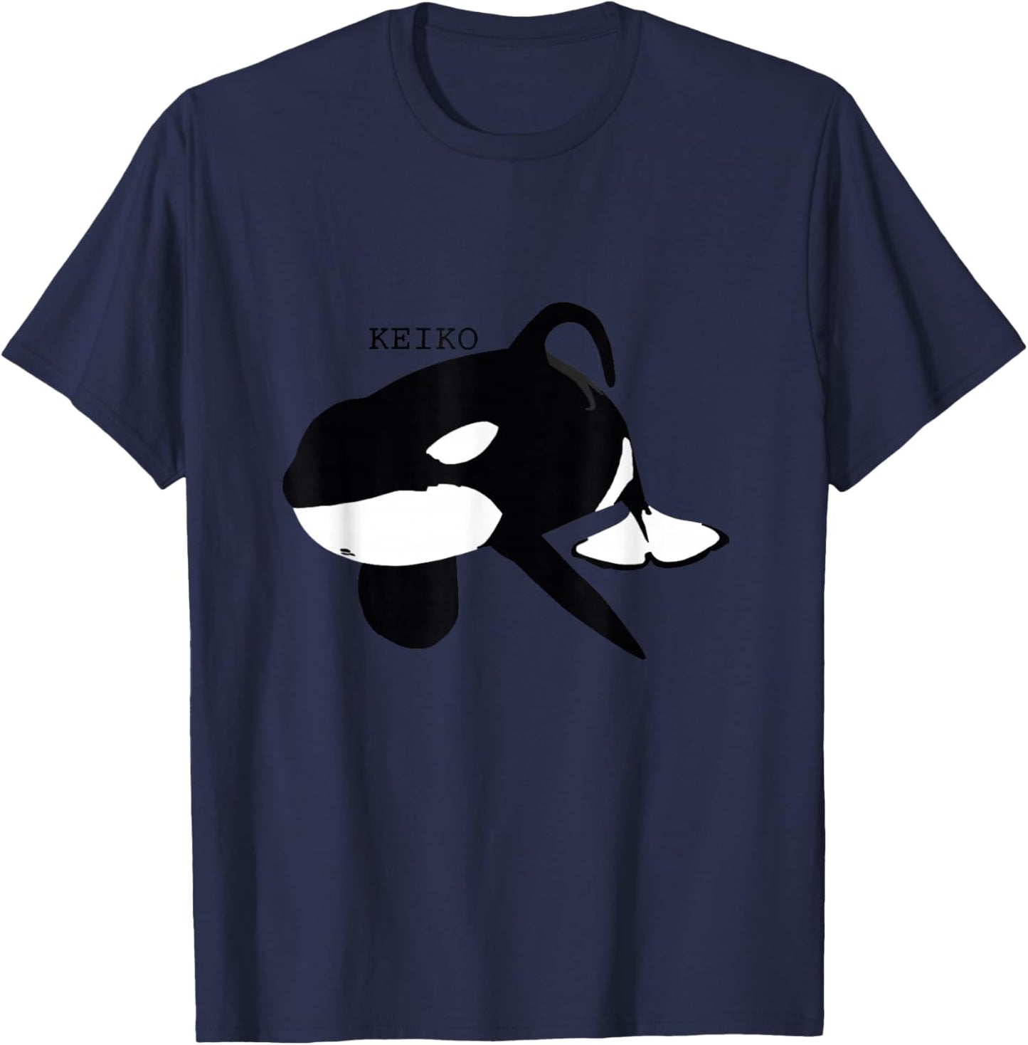 Costume Design KEIKO killer whales Classic T-Shirt - T-Shirt | Navy
