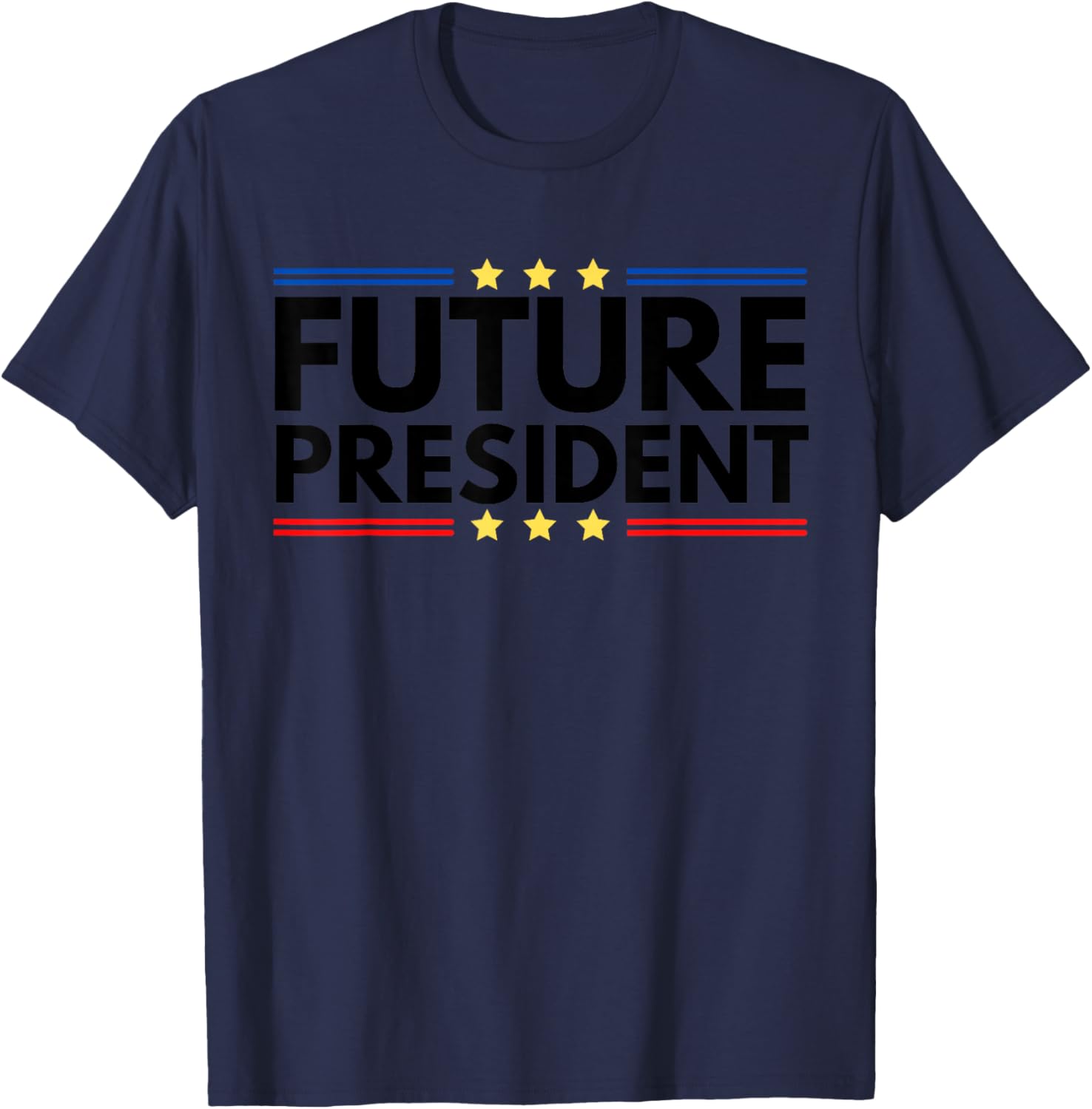 Future President American Kid Dream T-Shirt - T-Shirt | Navy