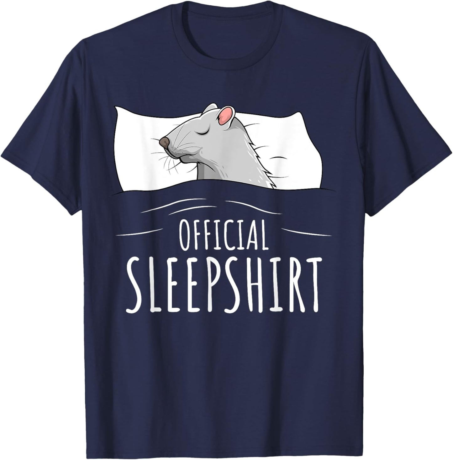Rat Official Sleepshirt T-Shirt - T-Shirt | Navy