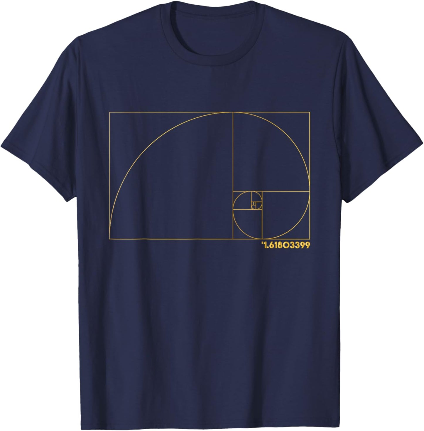 Golden Ratio - Architecture Architect Artwork Construction T-Shirt - T-Shirt | Navy